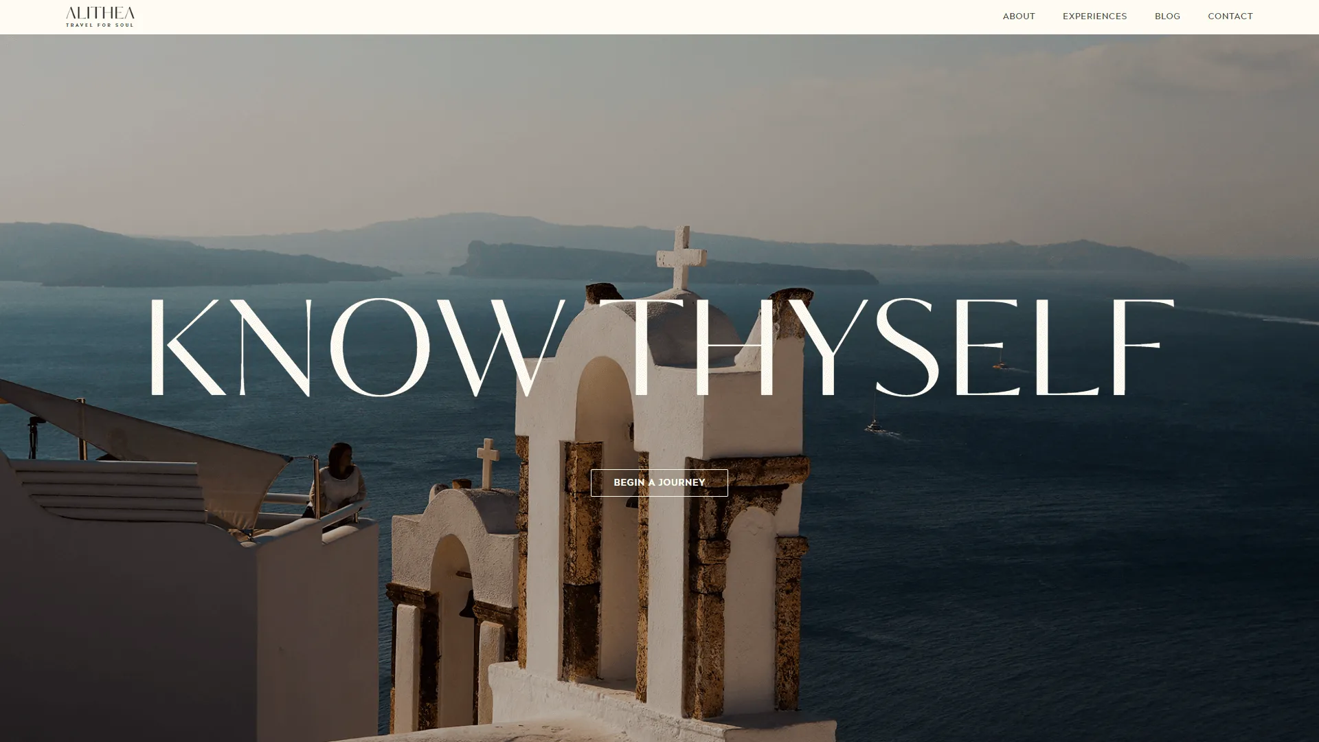 Alithea Travel website preview